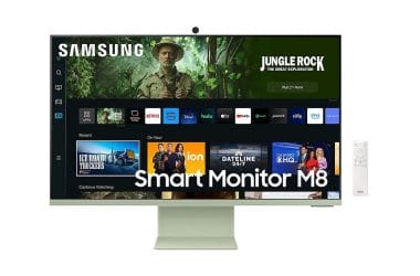 Samsung 32" M80C Smart Monitor 4K UHD with Streaming TV, USB-C Ergonomic Stand and SlimFit Camera